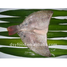 frozen skin-on butterfly tilapia fillet